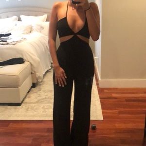Missguided cutout jumpsuit